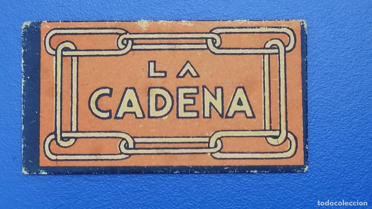 Antig&uuml;edades: L1 FUNDA HOJA CON CUCHILLA DE AFEITAR LA CADENA - Foto 1