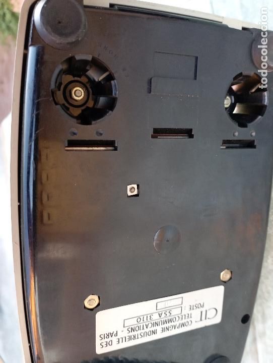 Tel&eacute;fonos: Tel&eacute;fono baquelita CIT Paris. - Foto 5