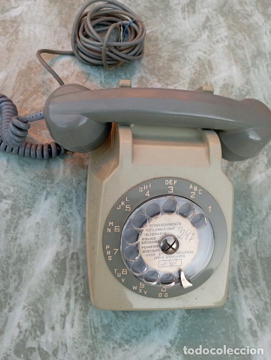 Tel&eacute;fonos: Tel&eacute;fono baquelita CIT Paris. - Foto 1