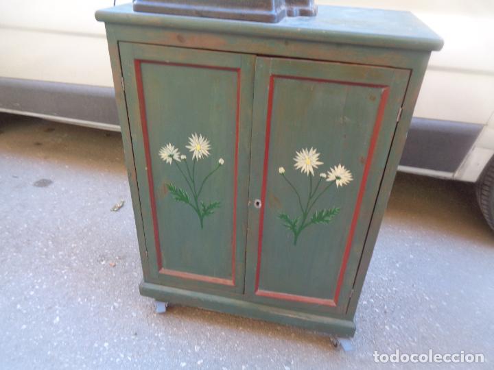 Antig&uuml;edades: PRENSA DE ENCUADERNAR CON MUEBLE - Foto 2