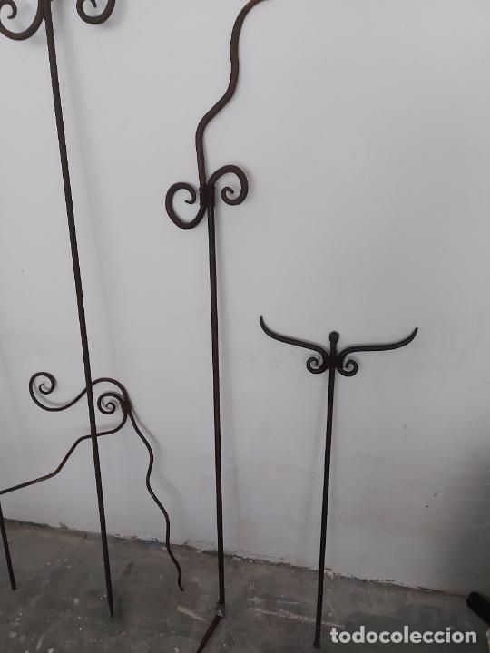 Antig&uuml;edades: Barras cortina y toallero forja - Foto 5