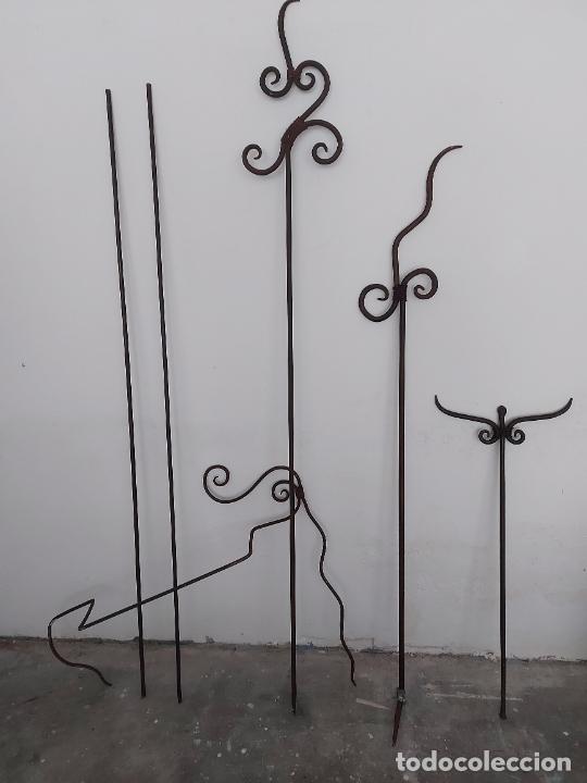 Antig&uuml;edades: Barras cortina y toallero forja - Foto 7