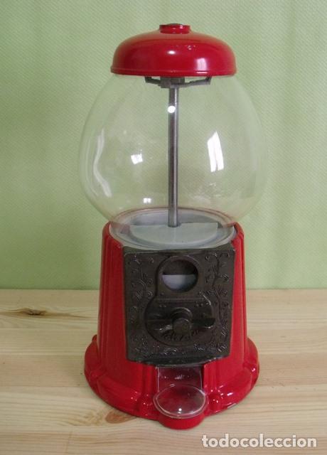 Antig&uuml;edades: M&aacute;quina Expendedora Chicles Gumball Machine - Foto 1