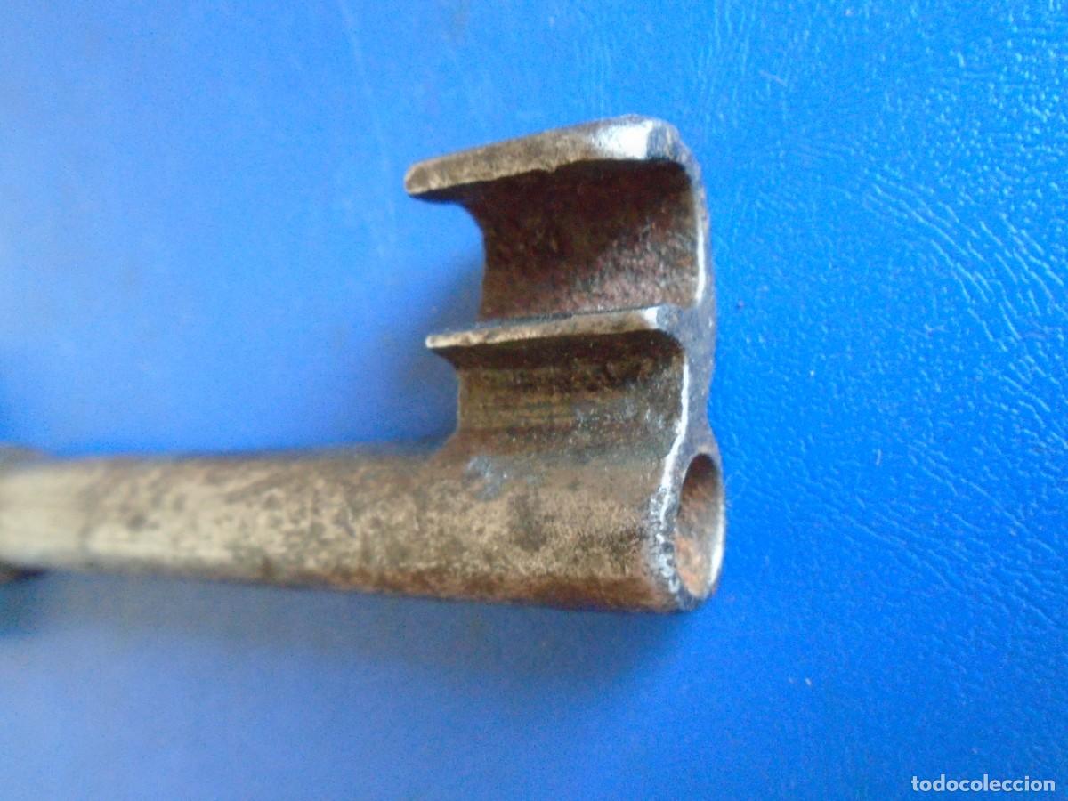Antig&uuml;edades: (LL-401)LLAVE DE FORJA SIGLO XVIII-XIX - Foto 7