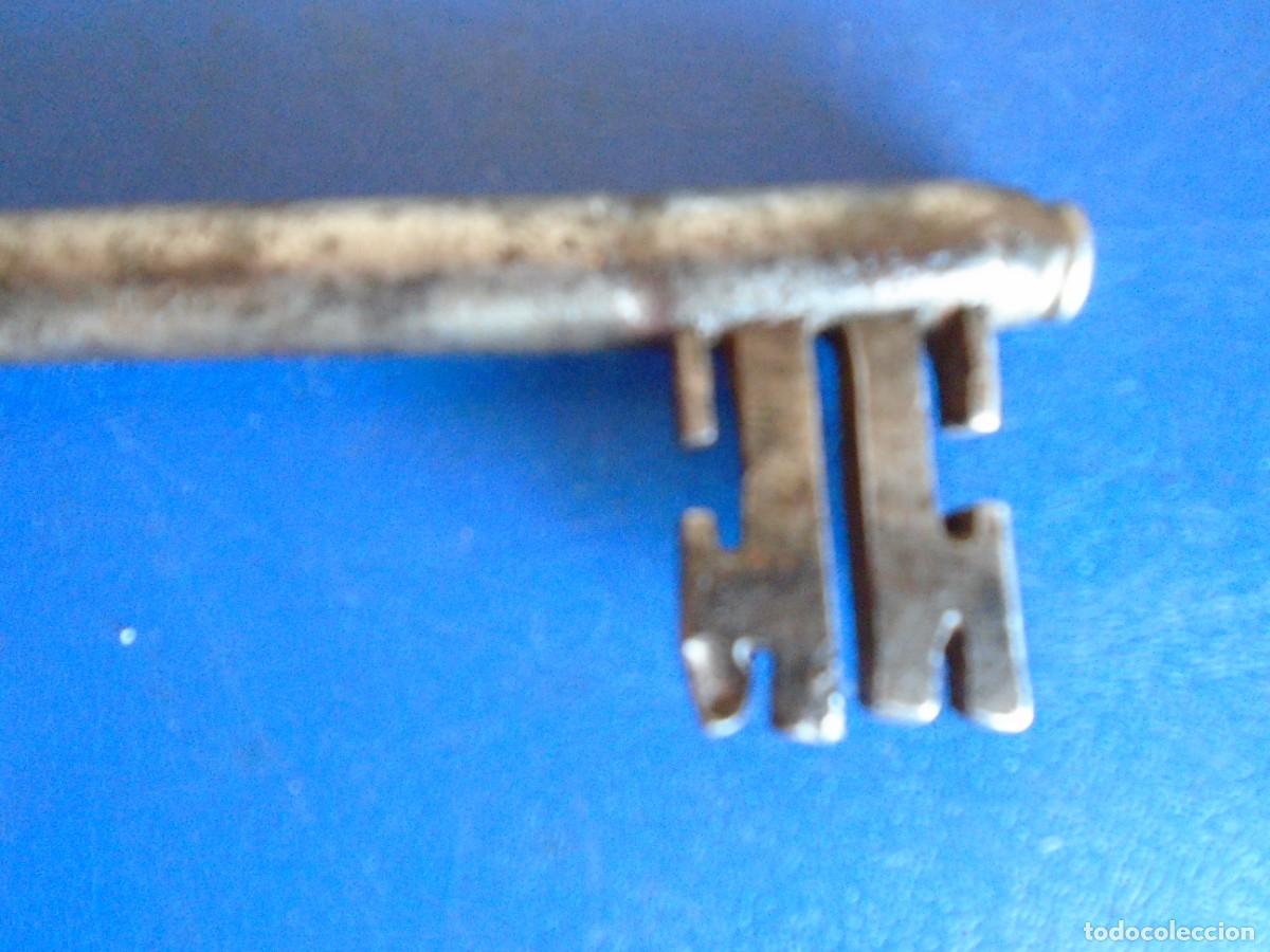 Antig&uuml;edades: (LL-406)LLAVE DE FORJA SIGLO XVIII-XIX - Foto 4