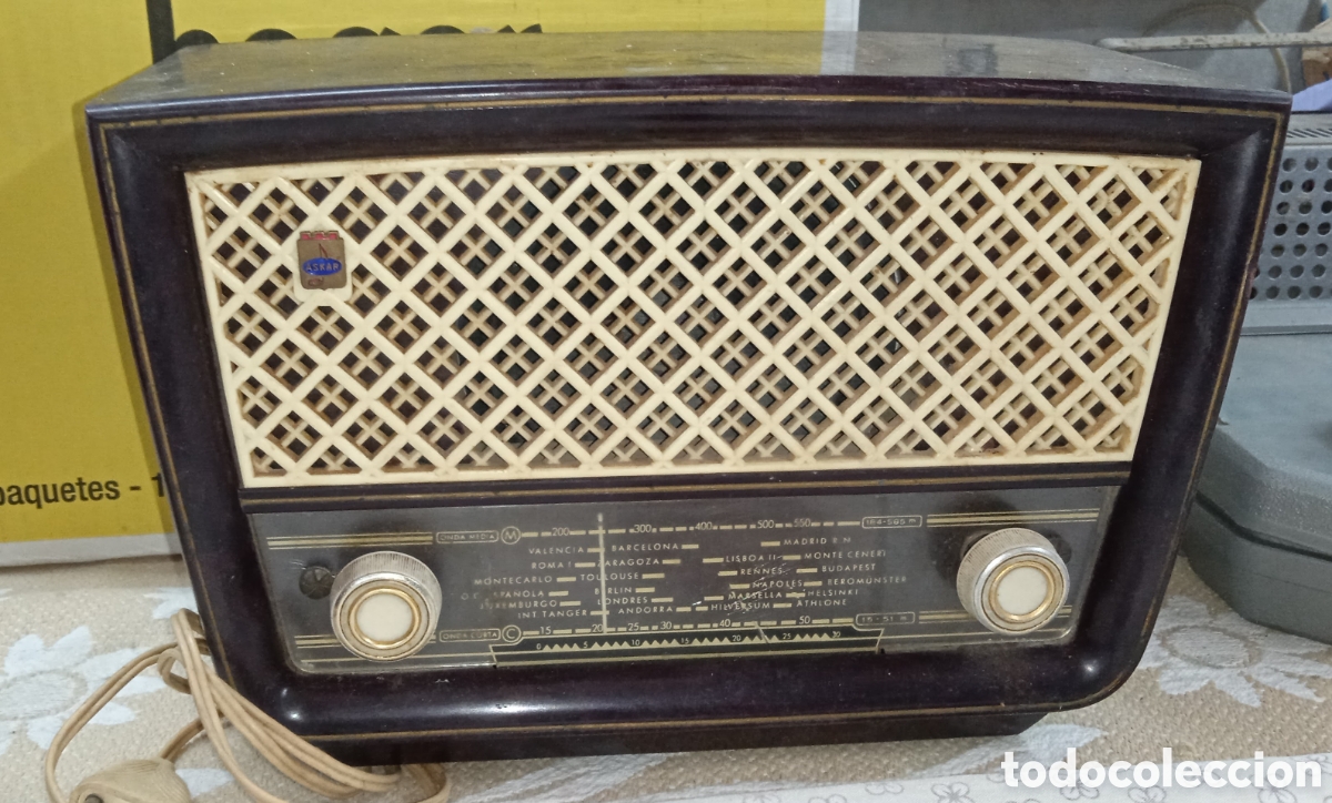 Antig&uuml;edades: RADIO V&Aacute;LVULAS MARCA ASKAR MOD.- 512.