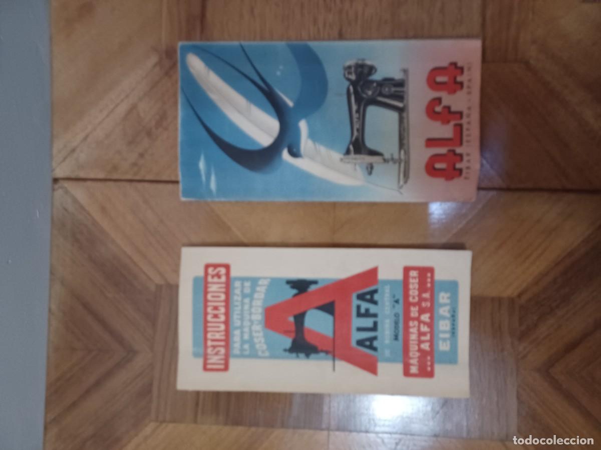Antig&uuml;edades: M&aacute;quina de coser y bordar Alpha Modelo &rdquo;A&rdquo; - Foto 9