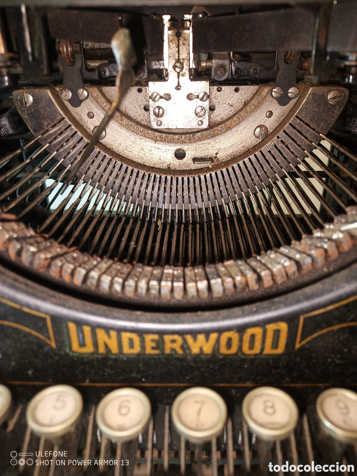 Antig&uuml;edades: Maquina escribir Underwood - Foto 6