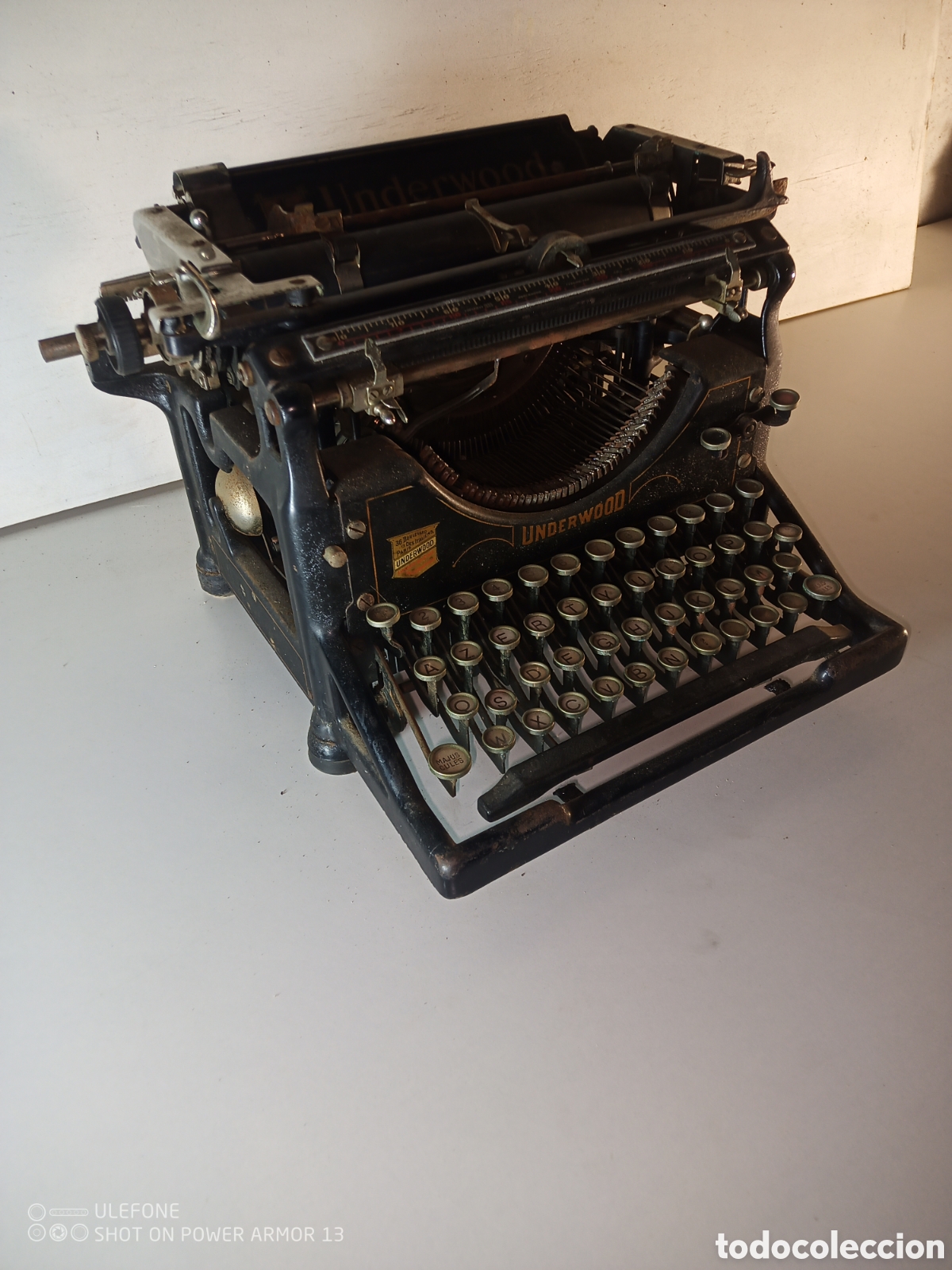 Antig&uuml;edades: Maquina escribir Underwood - Foto 1