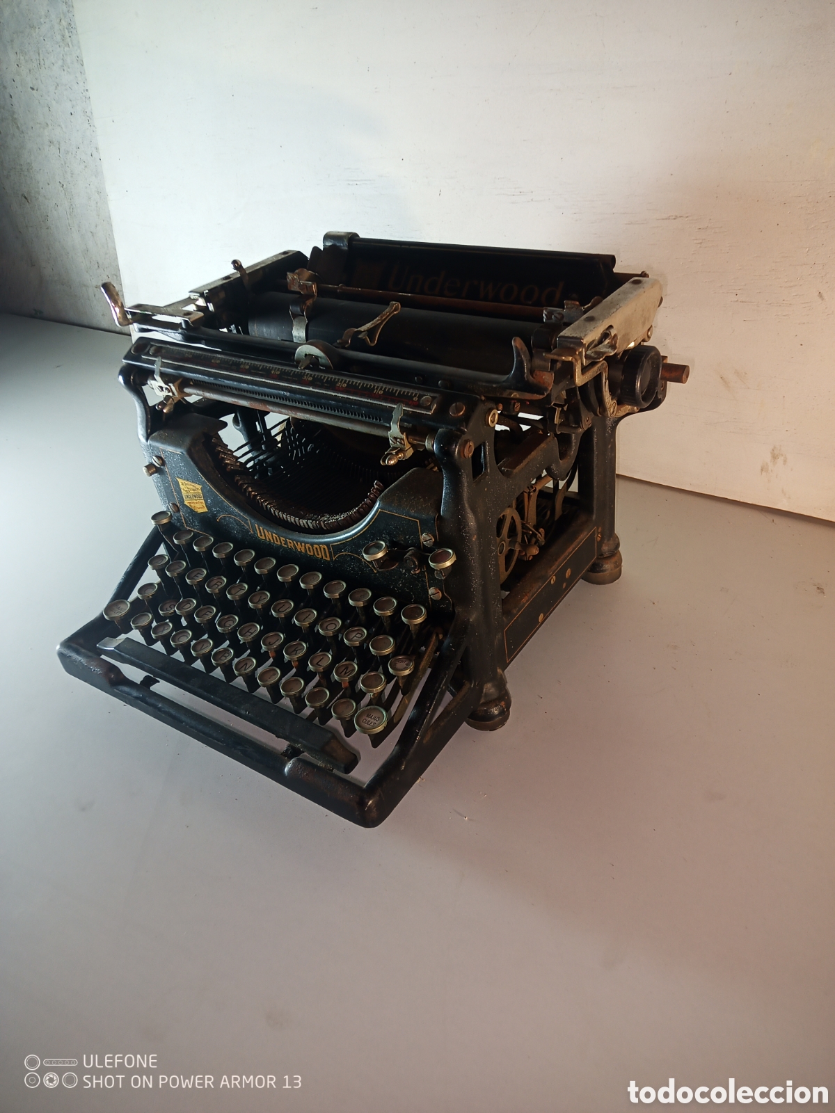 Antig&uuml;edades: Maquina escribir Underwood - Foto 3
