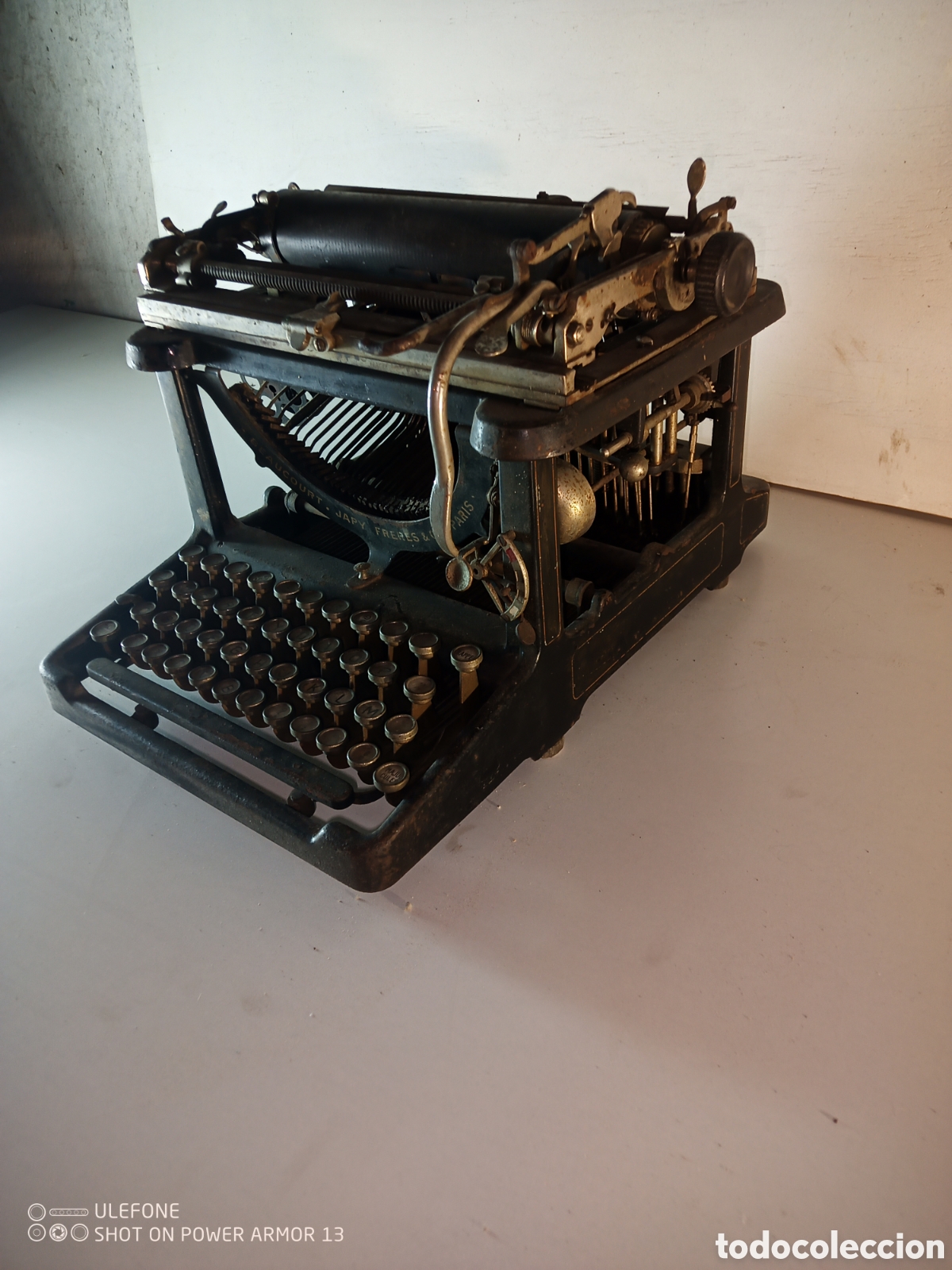 Antig&uuml;edades: Maquina escribir Japy Freres - Foto 1