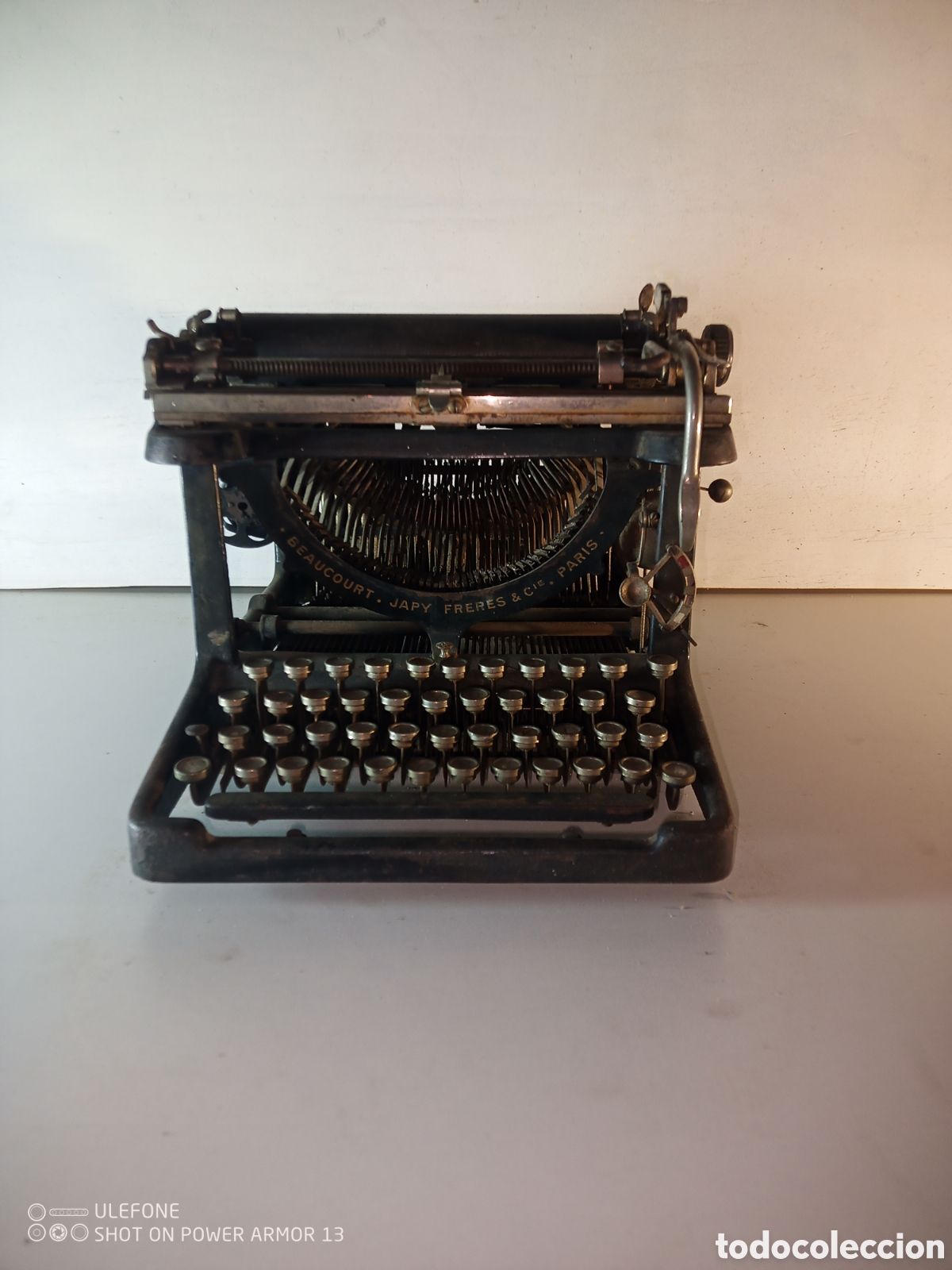 Antig&uuml;edades: Maquina escribir Japy Freres - Foto 4