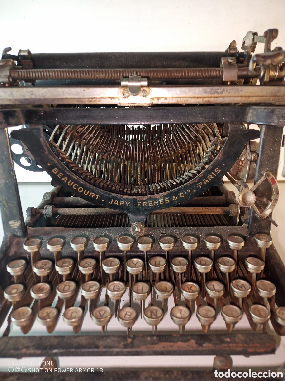 Antig&uuml;edades: Maquina escribir Japy Freres - Foto 5