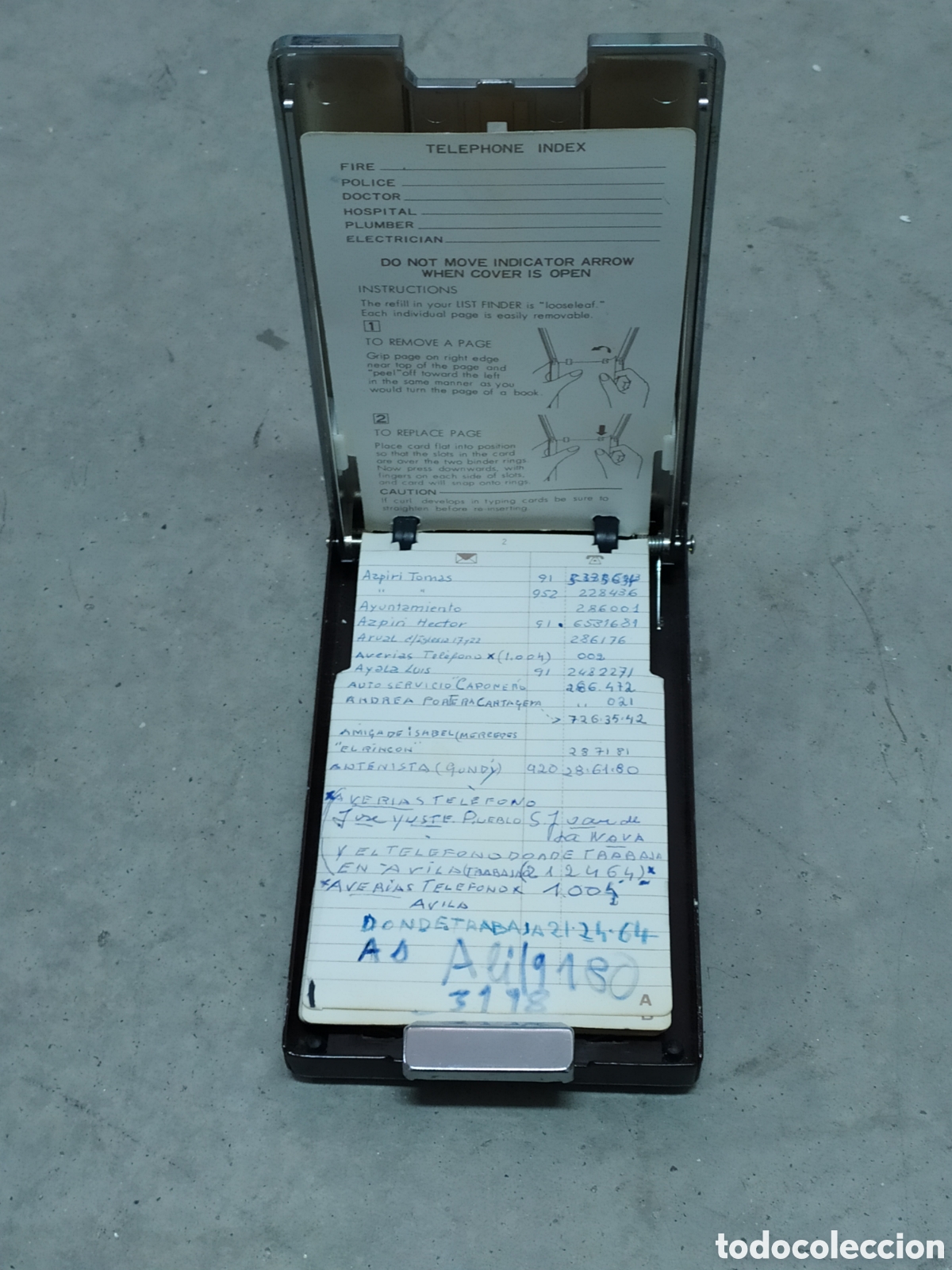 Tel&eacute;fonos: Agenda telef&oacute;nica de los a&ntilde;os 70 - Foto 2