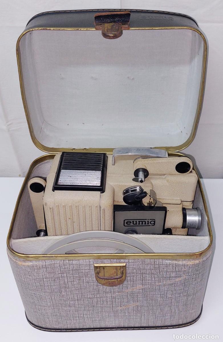 Antig&uuml;edades: Proyector de super 8 Eumig Wien P8 automatic con caja - Foto 11