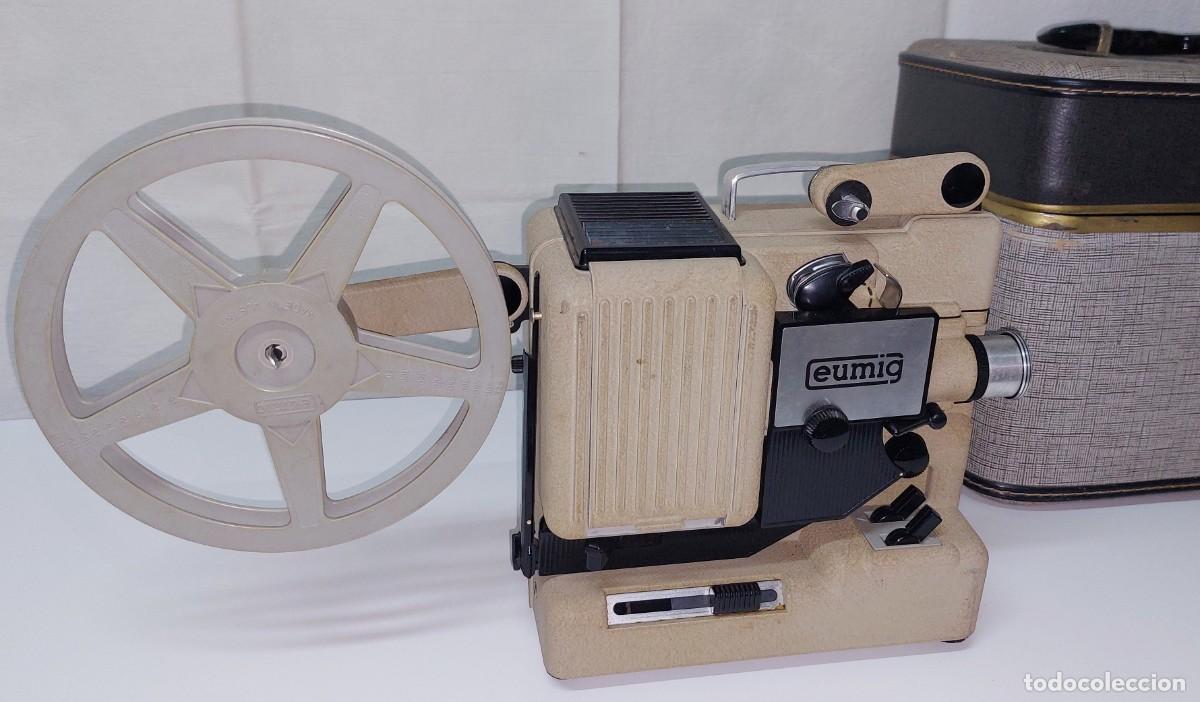 Antig&uuml;edades: Proyector de super 8 Eumig Wien P8 automatic con caja - Foto 15
