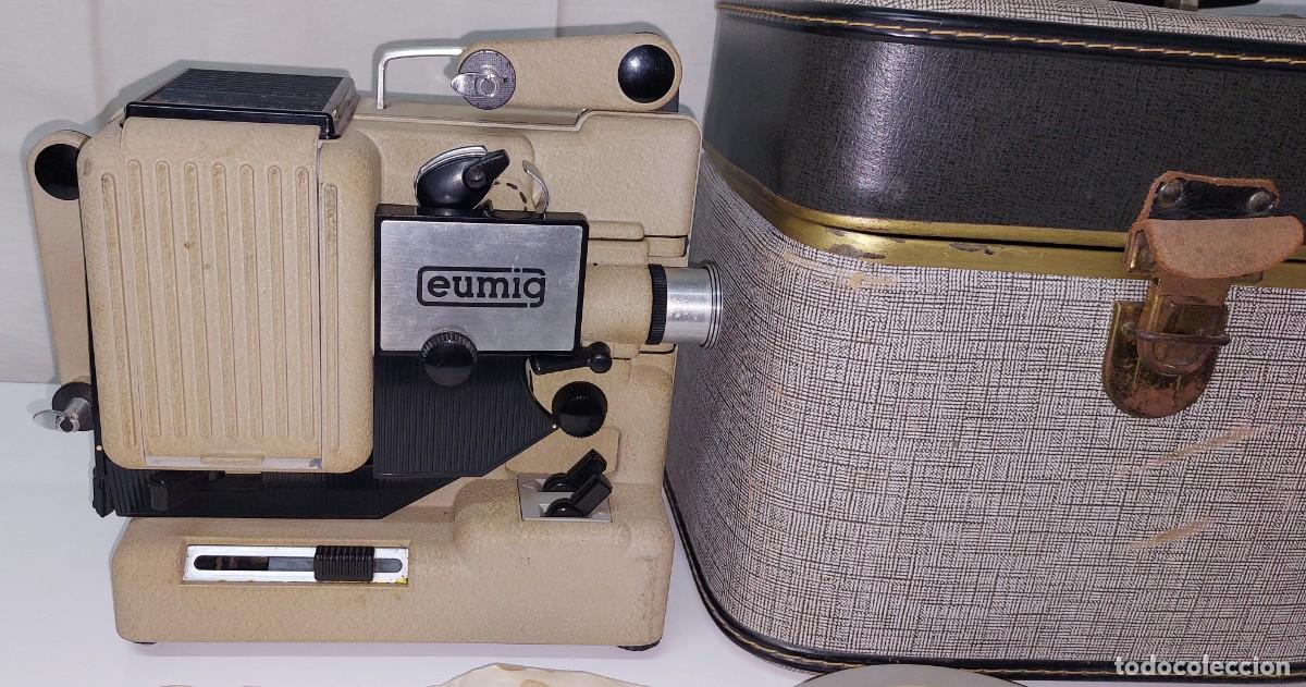 Antig&uuml;edades: Proyector de super 8 Eumig Wien P8 automatic con caja - Foto 16