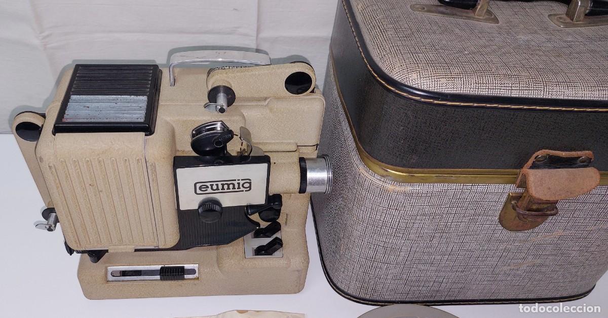 Antig&uuml;edades: Proyector de super 8 Eumig Wien P8 automatic con caja - Foto 17