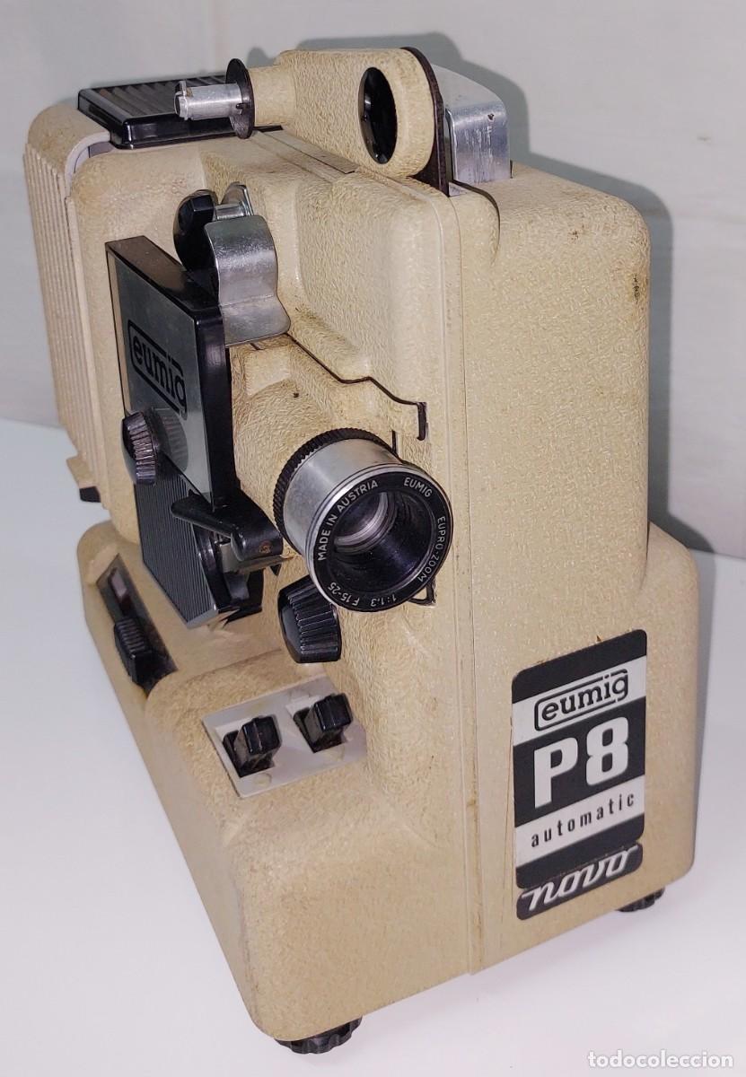 Antig&uuml;edades: Proyector de super 8 Eumig Wien P8 automatic con caja - Foto 22