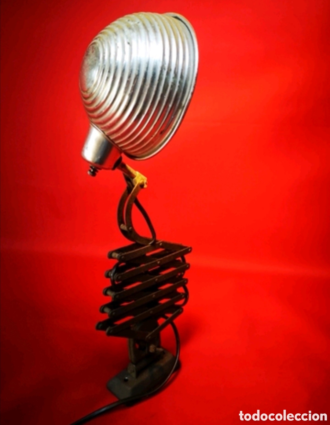Antig&uuml;edades: Antiguo flexo de fuelle - Foto 1