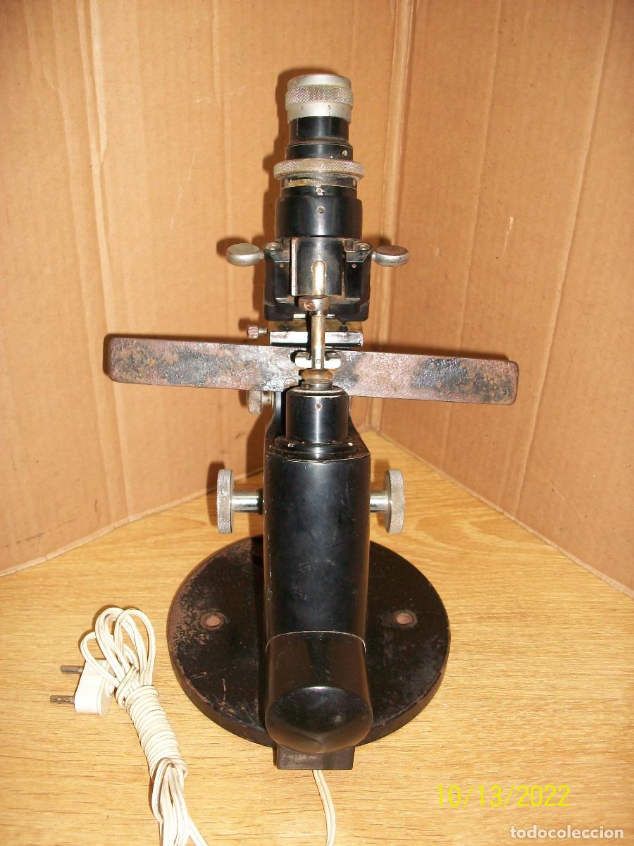 Antig&uuml;edades: ANTIGUO MICROSCOPIO ZEISS WINKEL 131344 - Foto 2