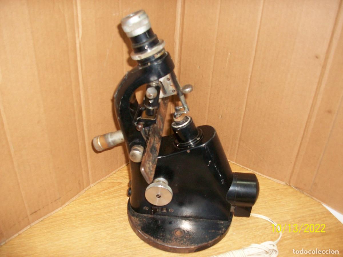 Antig&uuml;edades: ANTIGUO MICROSCOPIO ZEISS WINKEL 131344 - Foto 3