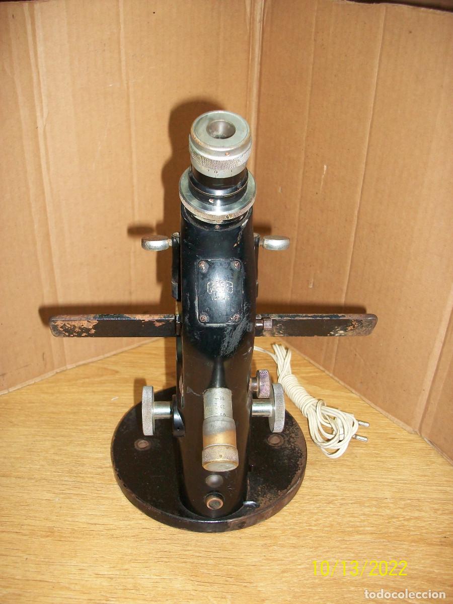 Antig&uuml;edades: ANTIGUO MICROSCOPIO ZEISS WINKEL 131344 - Foto 4