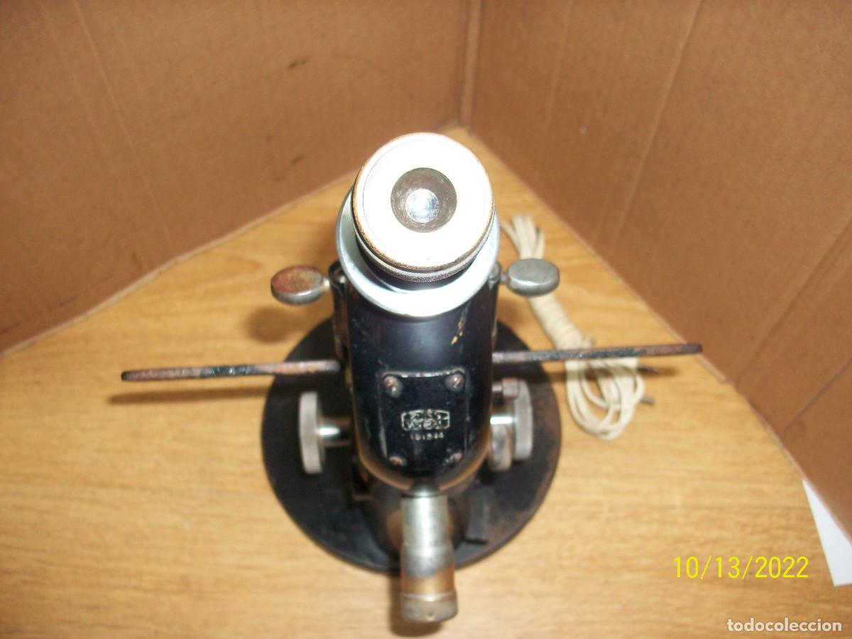 Antig&uuml;edades: ANTIGUO MICROSCOPIO ZEISS WINKEL 131344 - Foto 5