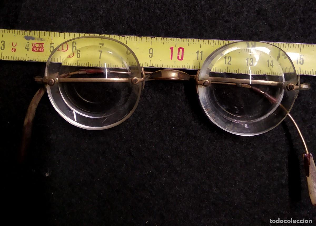 Antig&uuml;edades: Gafas. S. XIX. Con funda. - Foto 2