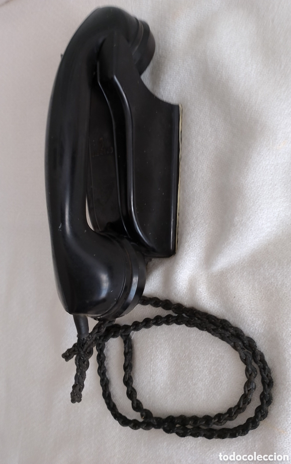 Tel&eacute;fonos: Antiguo Tel&eacute;fono Intercomunicador Baquelita. - Foto 4