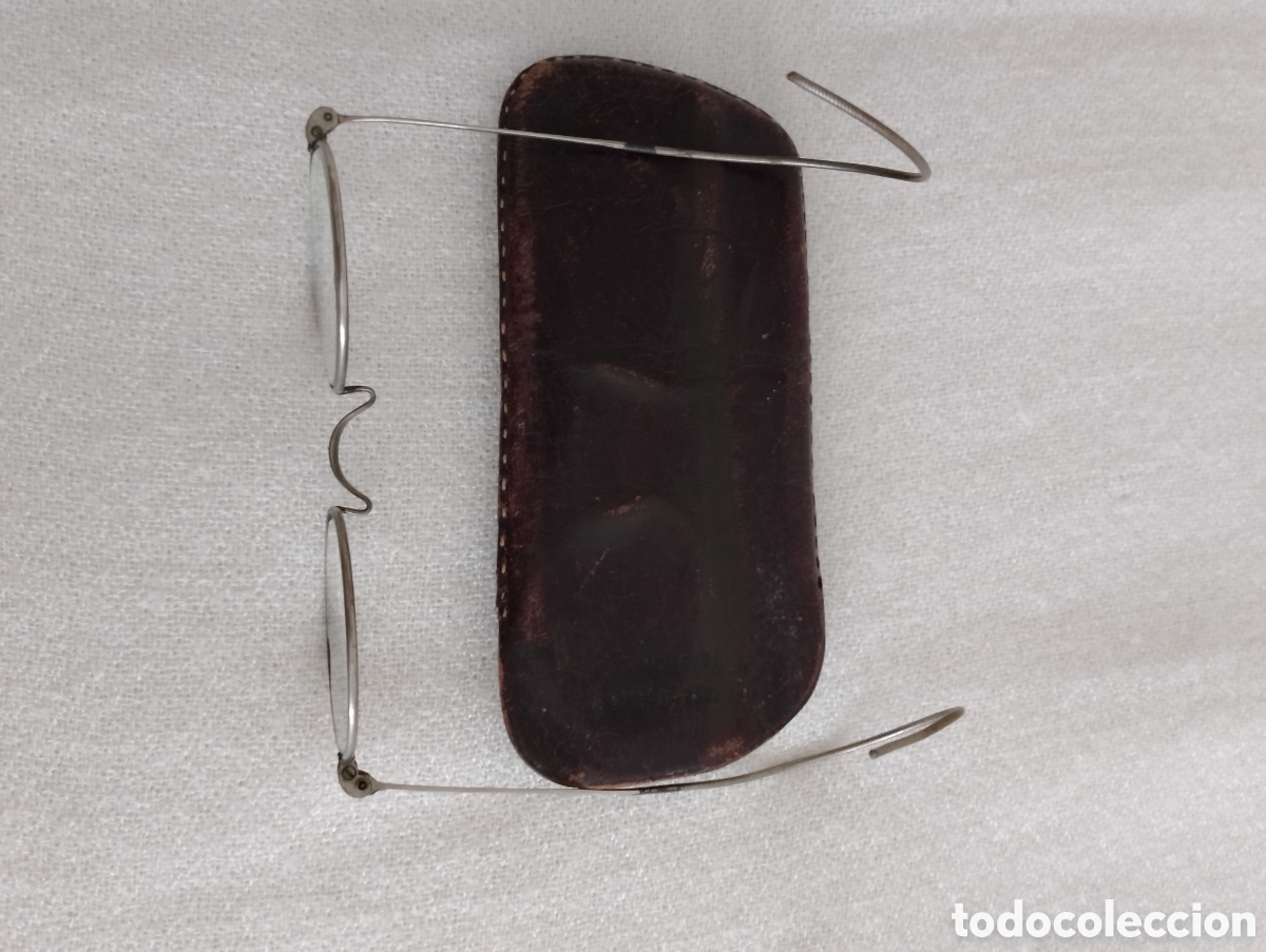 Antig&uuml;edades: Antiguas Gafas con Funda. - Foto 11