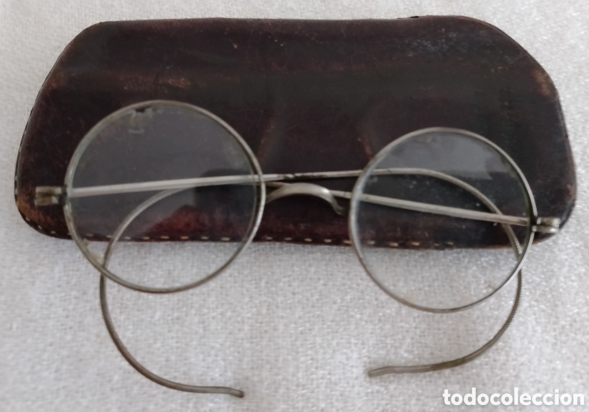 Antig&uuml;edades: Antiguas Gafas con Funda. - Foto 13