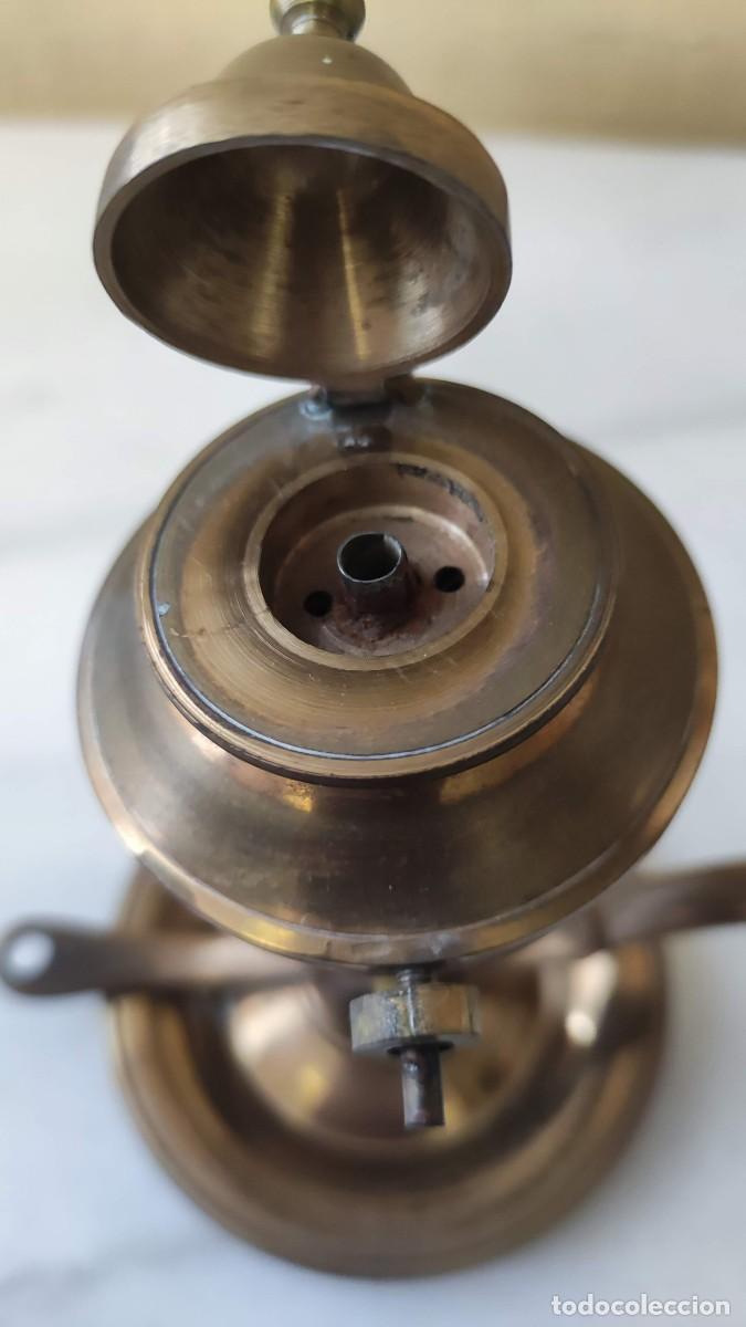 Antig&uuml;edades: Lampara de aceite barco llumeta - Foto 10