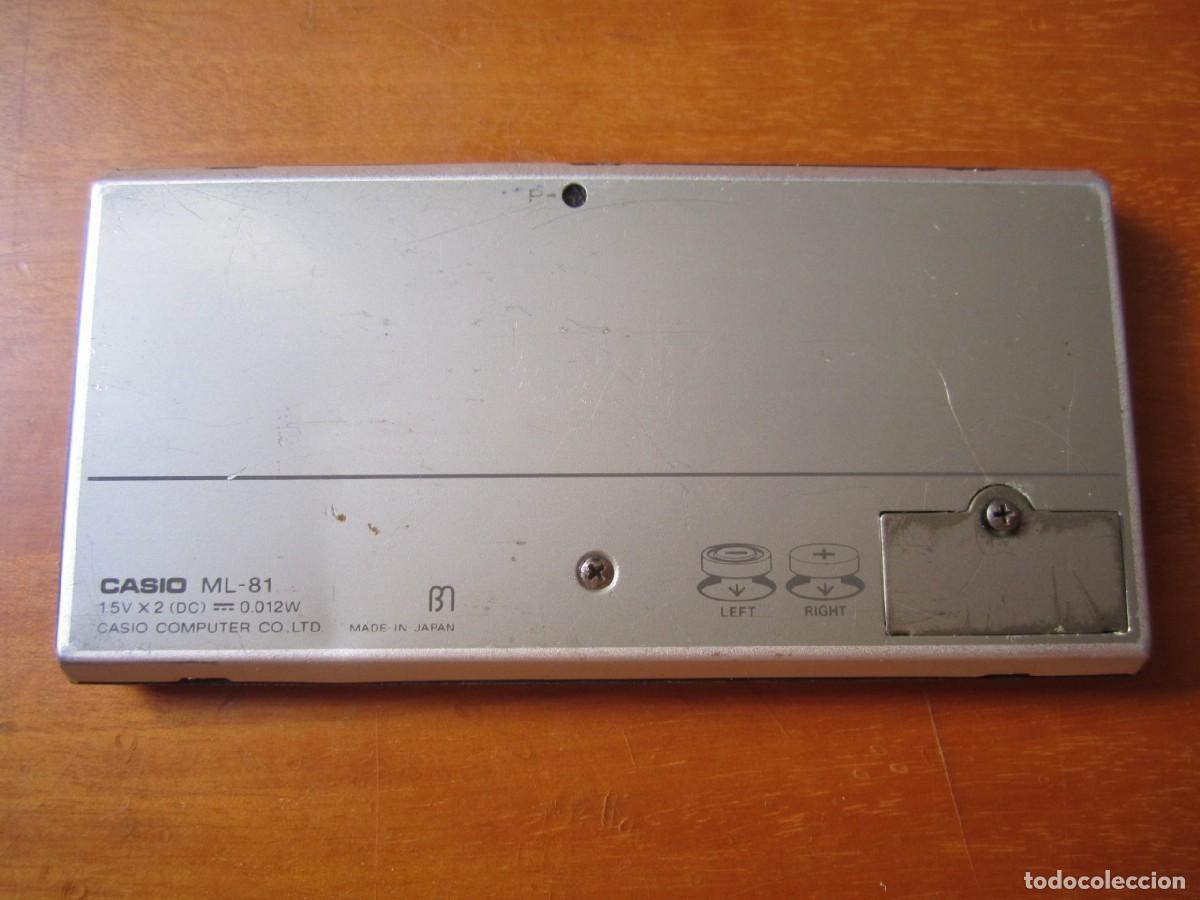 Antig&uuml;edades: Calculadora Musical Casio ML-81 (DEFECTUOSA NO FUNCIONA) - Foto 5