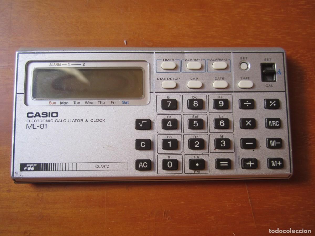 Antig&uuml;edades: Calculadora Musical Casio ML-81 (DEFECTUOSA NO FUNCIONA) - Foto 8