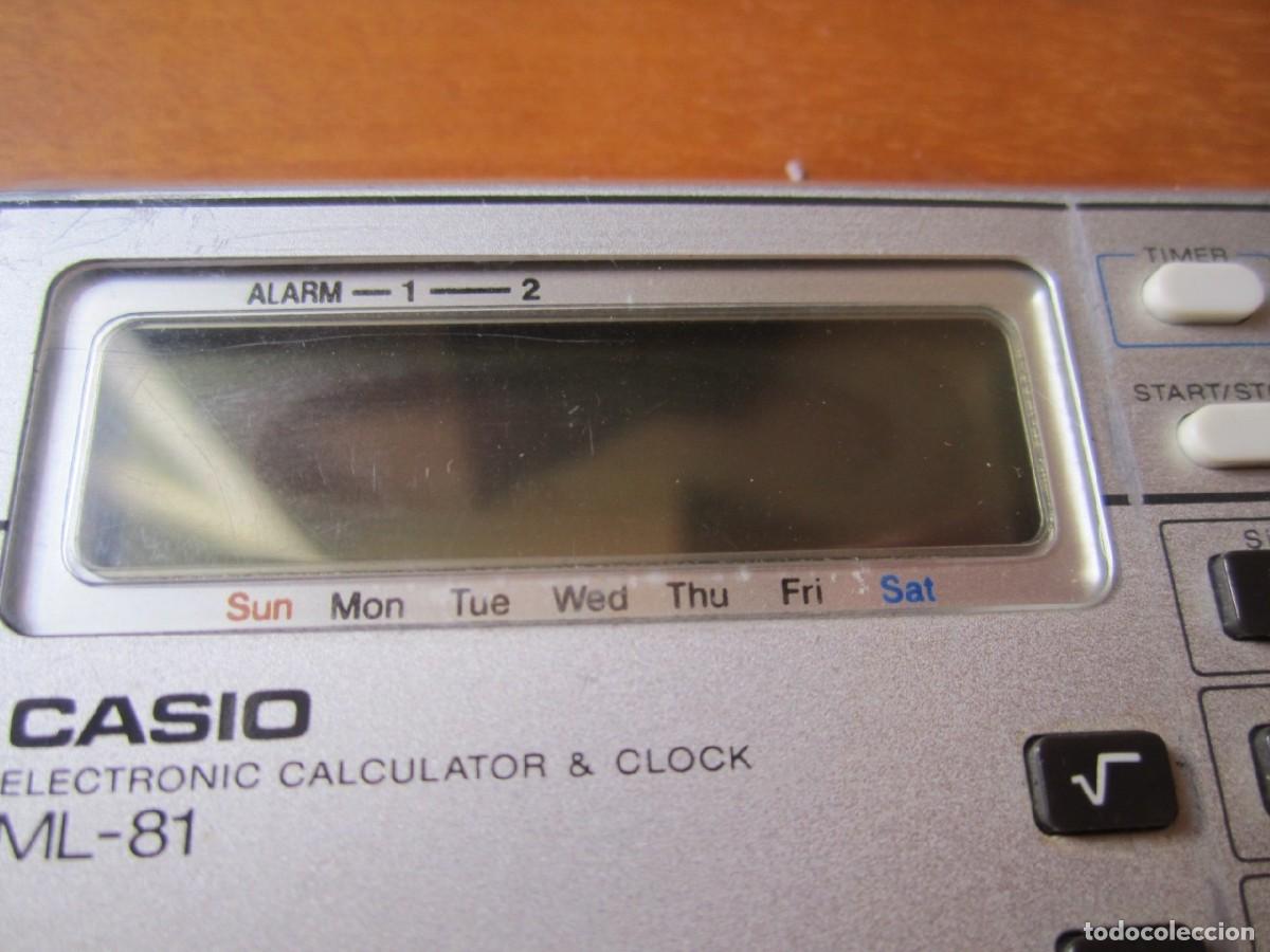 Antig&uuml;edades: Calculadora Musical Casio ML-81 (DEFECTUOSA NO FUNCIONA) - Foto 9