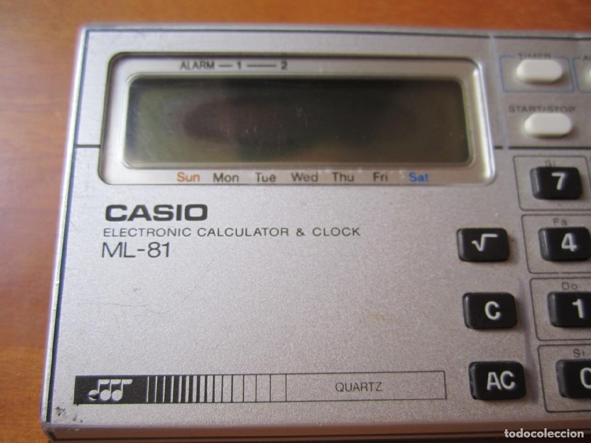 Antig&uuml;edades: Calculadora Musical Casio ML-81 (DEFECTUOSA NO FUNCIONA) - Foto 12