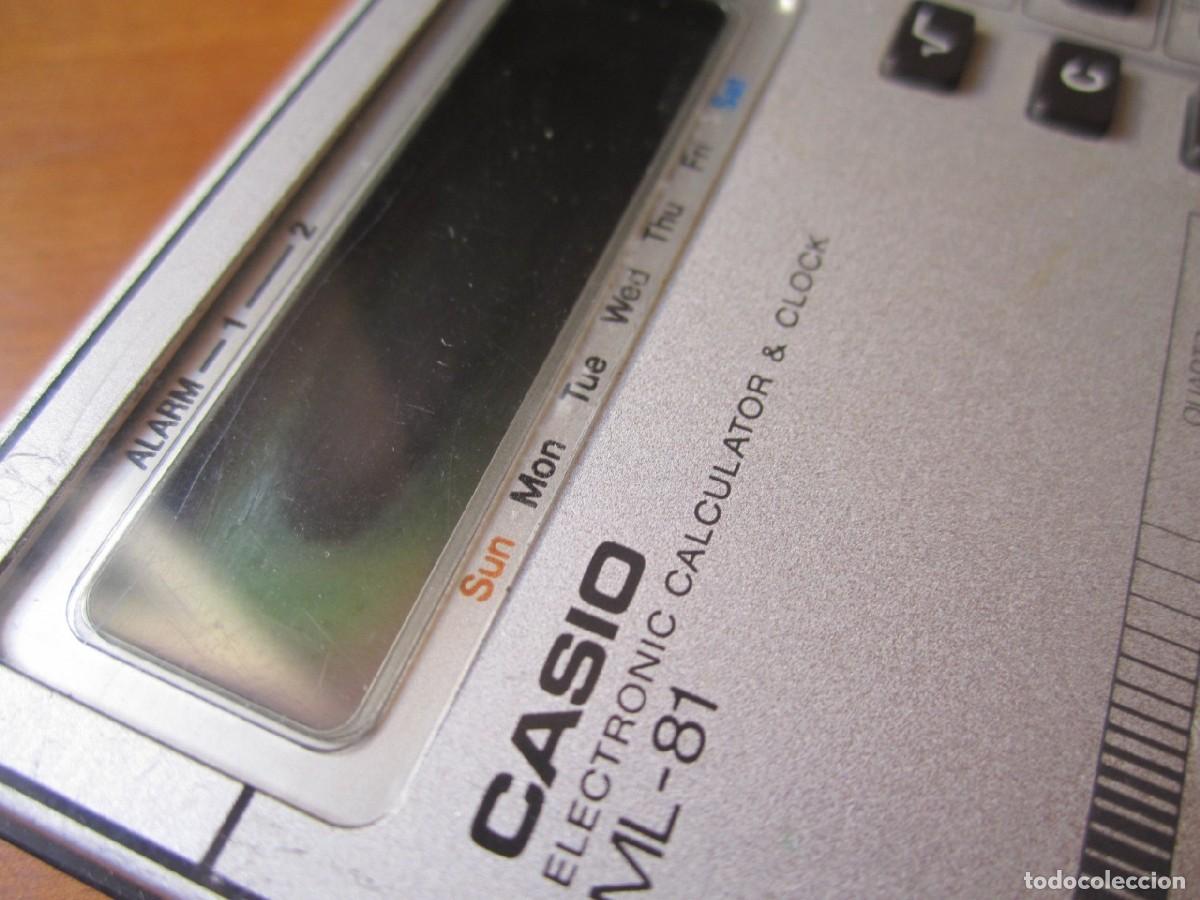 Antig&uuml;edades: Calculadora Musical Casio ML-81 (DEFECTUOSA NO FUNCIONA) - Foto 20