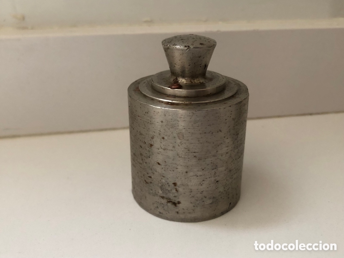 Antig&uuml;edades: Pesa art deco de 500 Gr para balanza - Foto 2