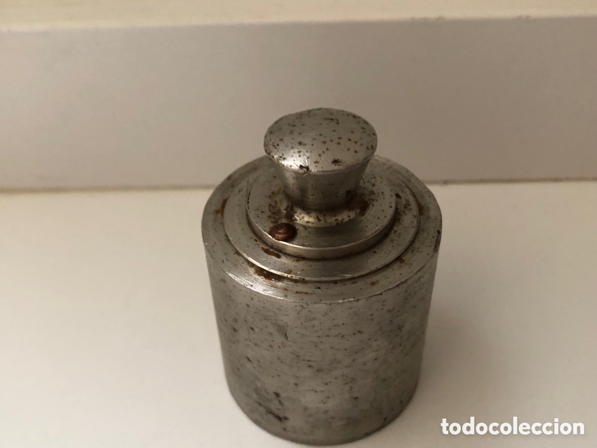 Antig&uuml;edades: Pesa art deco de 500 Gr para balanza - Foto 3
