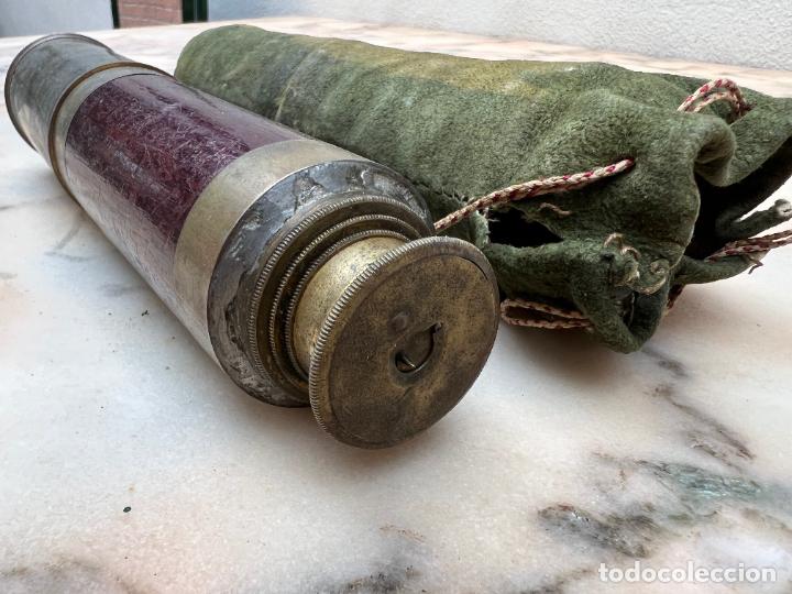 Antig&uuml;edades: Catalejo antiguo - Foto 2