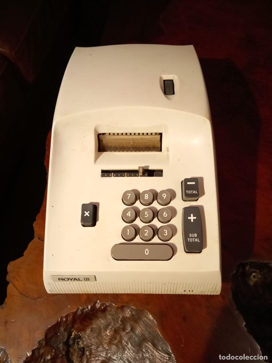 Antig&uuml;edades: CALCULADORA ELECTRICA ROYAL E11 - Foto 1