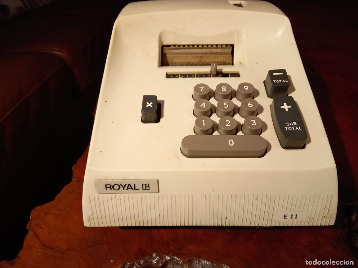 Antig&uuml;edades: CALCULADORA ELECTRICA ROYAL E11 - Foto 2