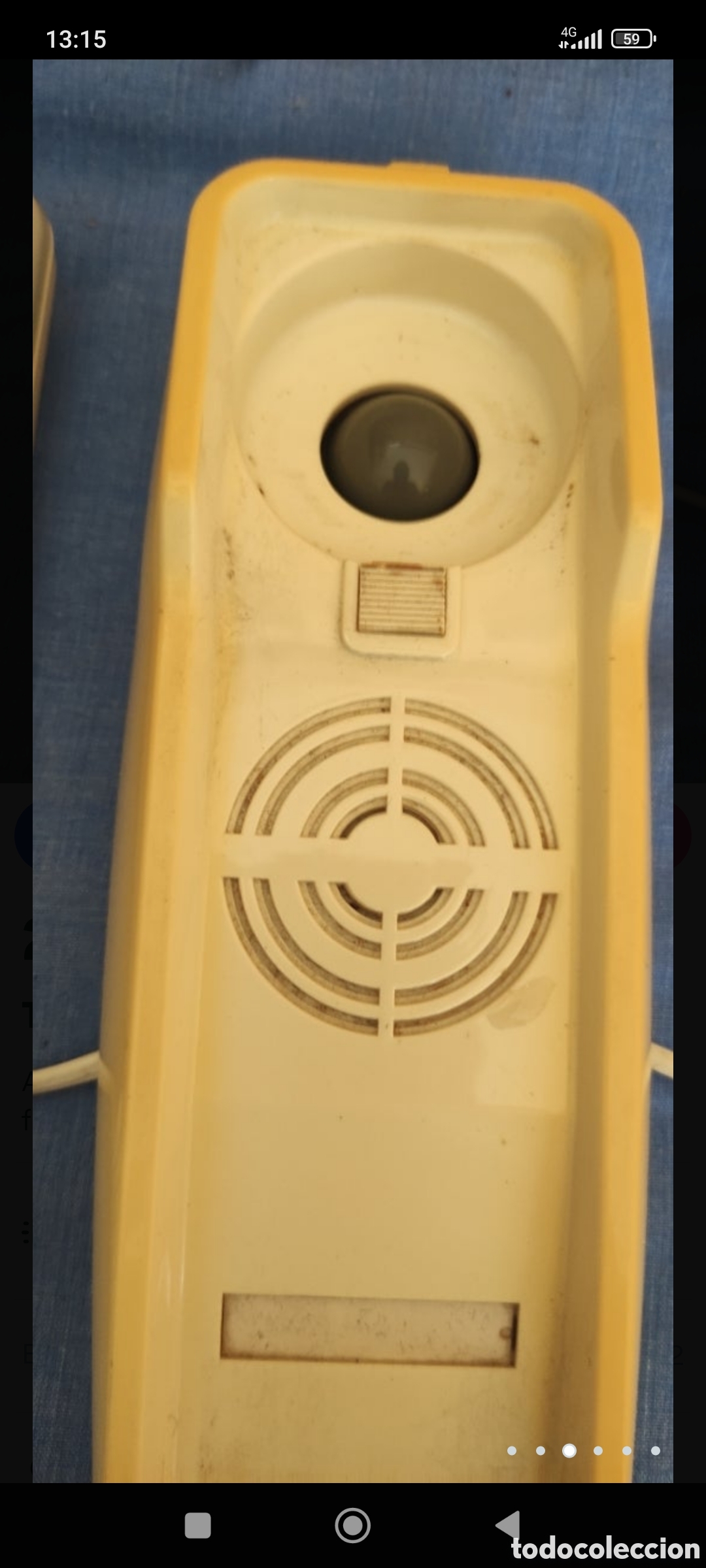 Tel&eacute;fonos: Tel&eacute;fono g&oacute;ndola vintage - Foto 3