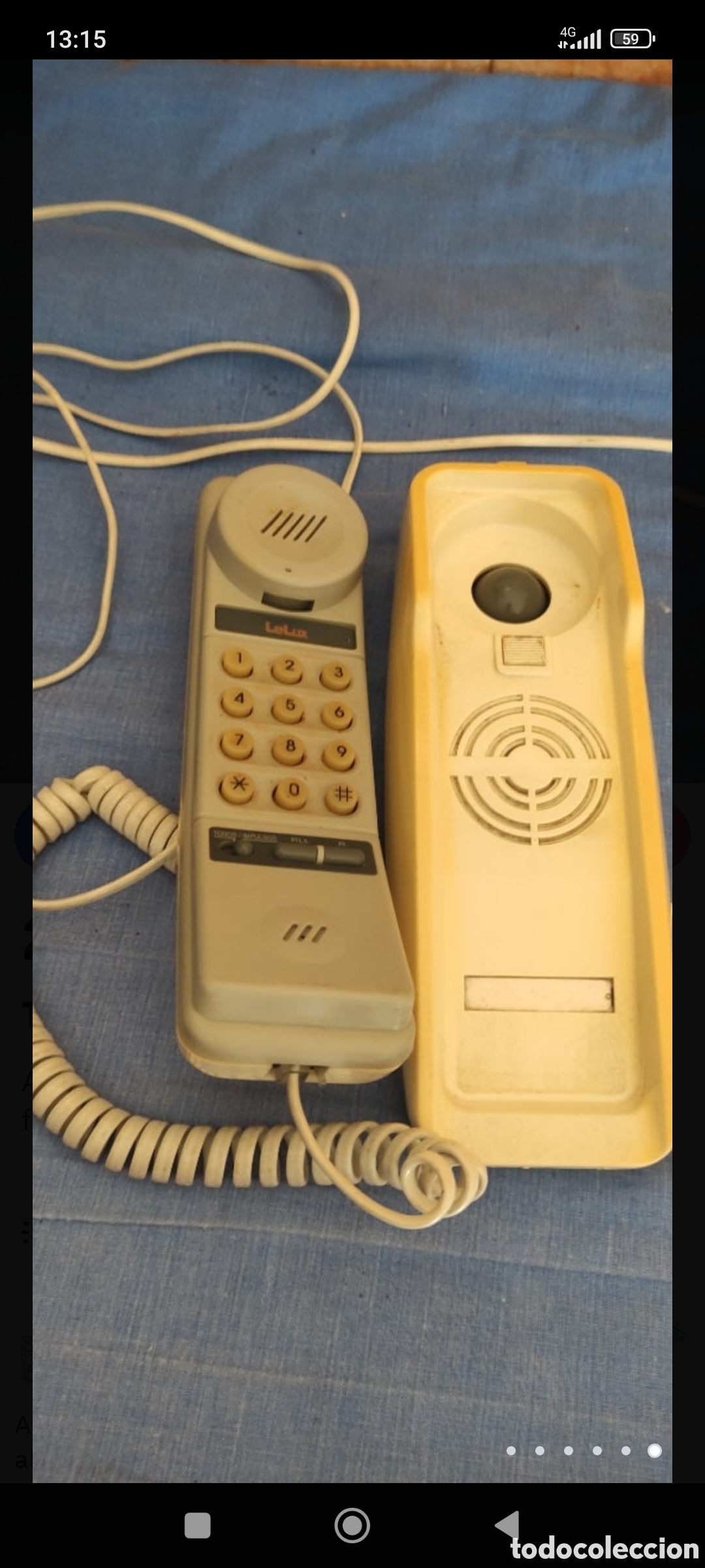 Tel&eacute;fonos: Tel&eacute;fono g&oacute;ndola vintage - Foto 4