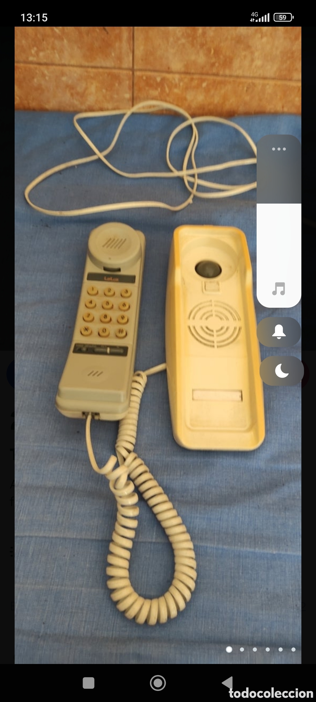 Tel&eacute;fonos: Tel&eacute;fono g&oacute;ndola vintage - Foto 5