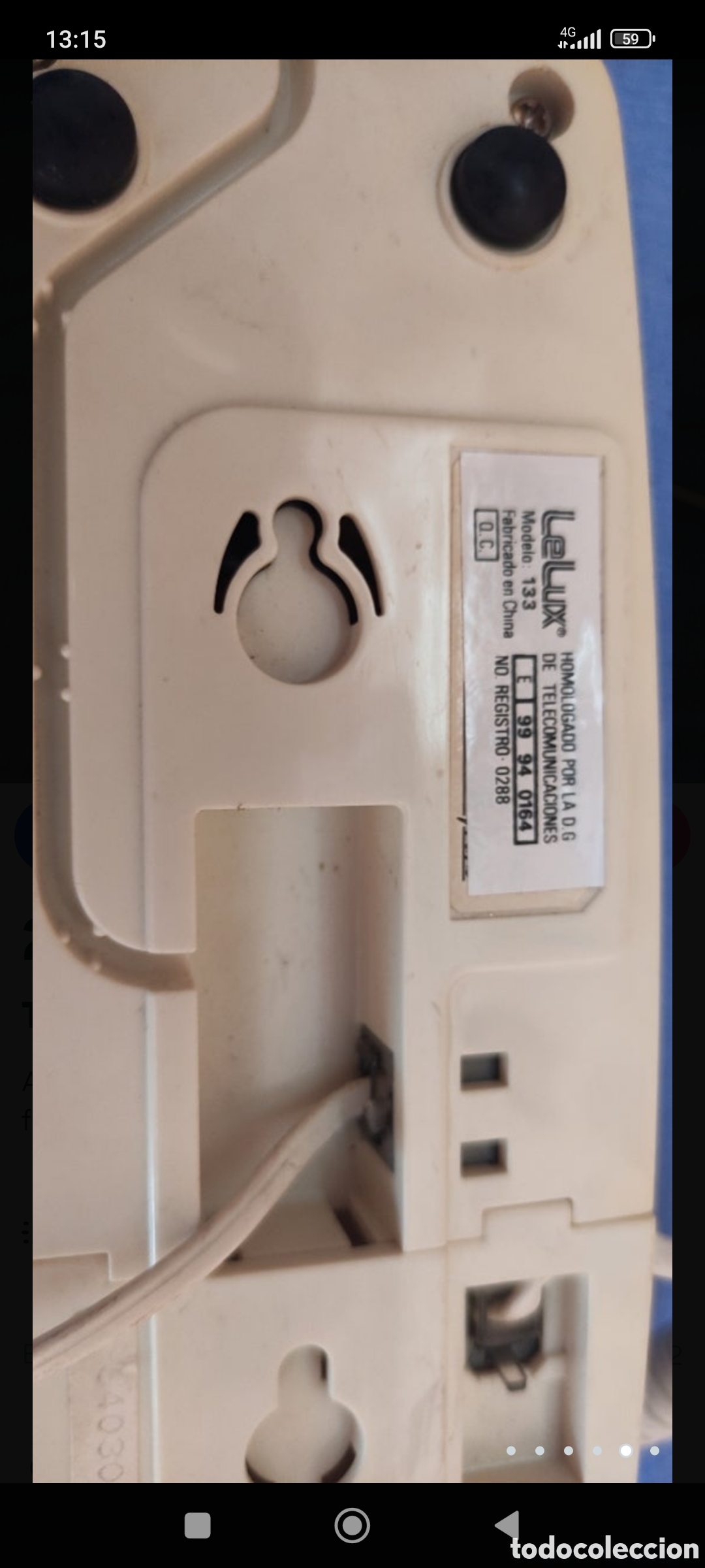 Tel&eacute;fonos: Tel&eacute;fono g&oacute;ndola vintage - Foto 7
