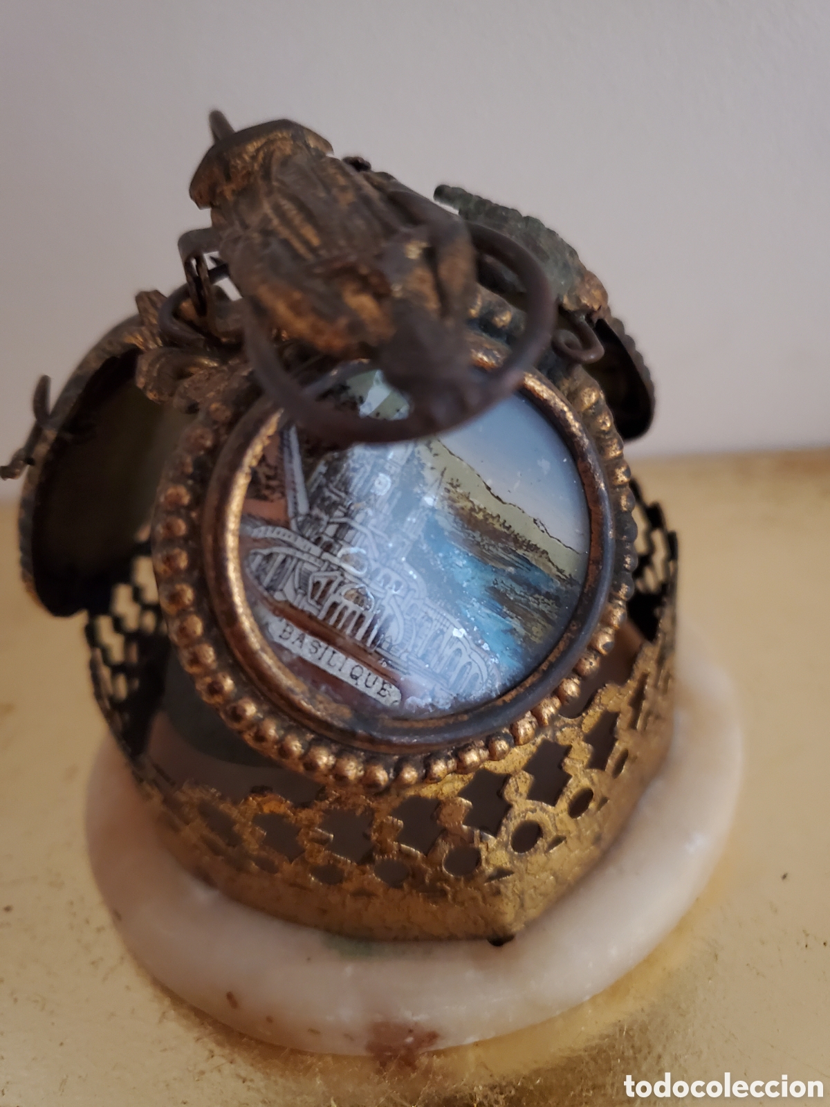 Antig&uuml;edades: Timbre de hotel (Rdo. de LOURDES) - Foto 3