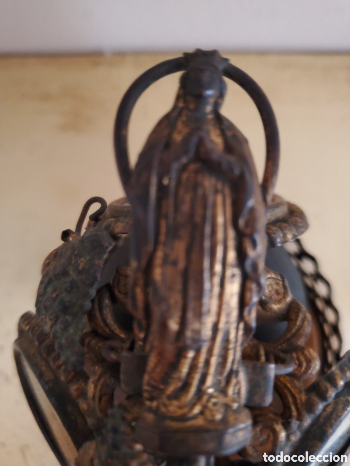 Antig&uuml;edades: Timbre de hotel (Rdo. de LOURDES) - Foto 5