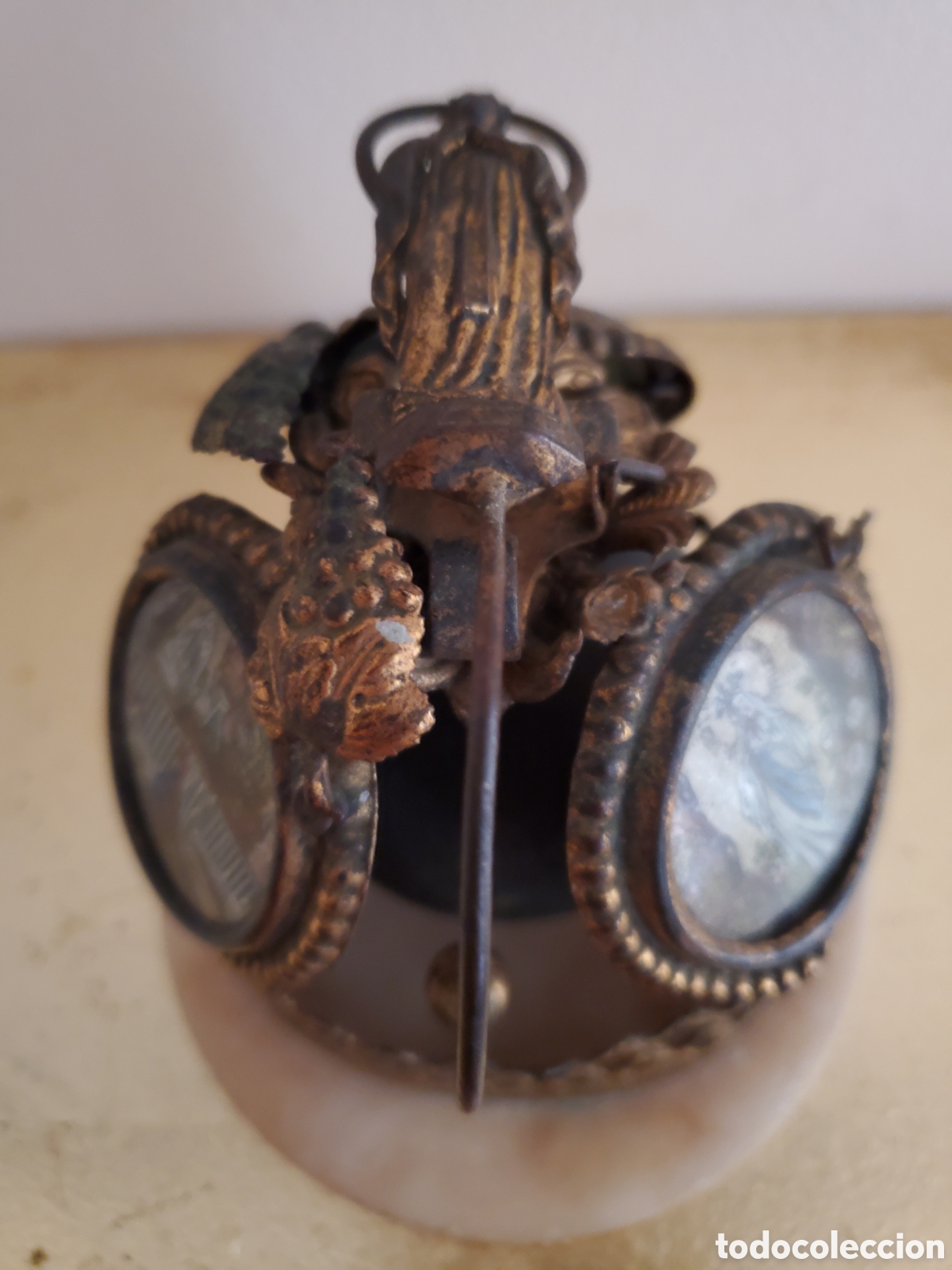 Antig&uuml;edades: Timbre de hotel (Rdo. de LOURDES) - Foto 6